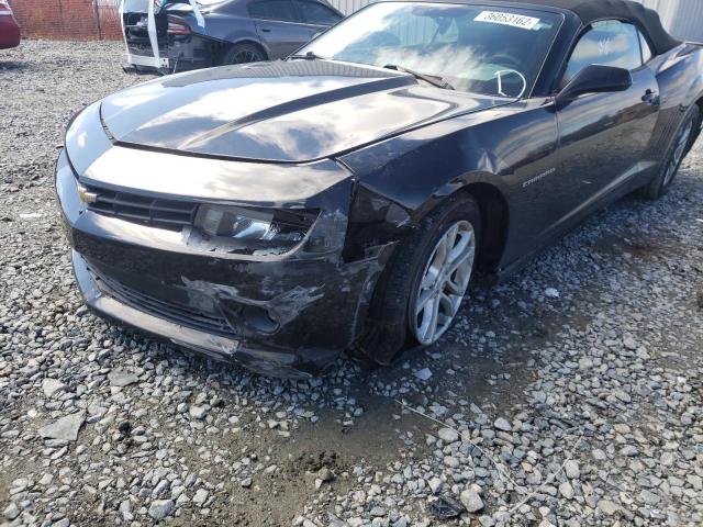 Photo 9 from auction – 2015 CHEVROLET CAMARO LT with VIN 2G1FD3D30F9284130