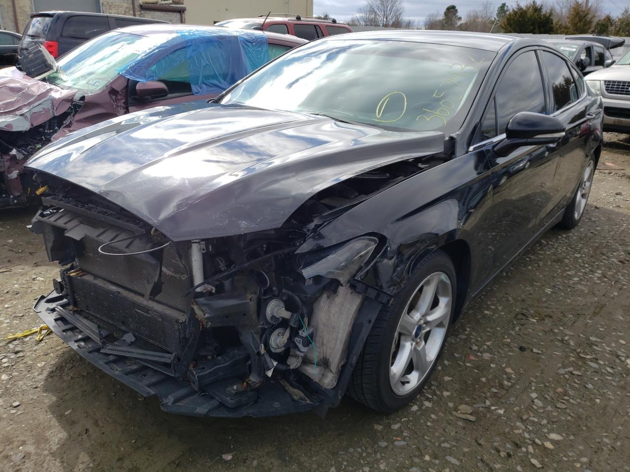 Photo 2 from auction – 2016 FORD FUSION with VIN 3FA6P0HD1GR119625