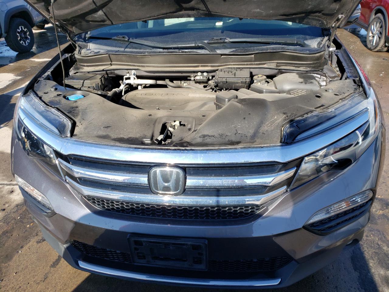 Photo 7 from auction – 2017 HONDA PILOT ELIT with VIN 5FNYF6H00HB068434
