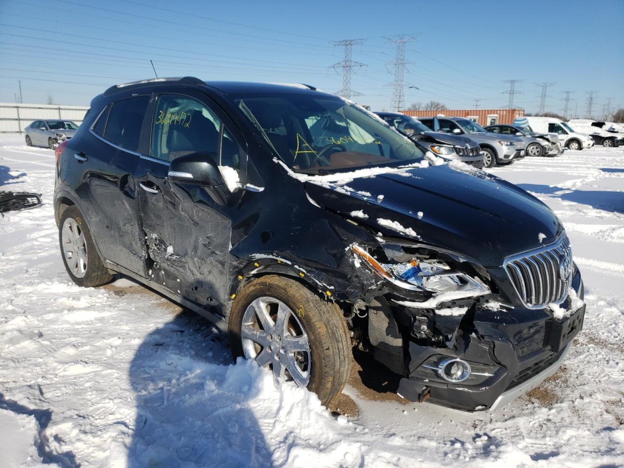 BUICK ENCORE PRE 2016 with VIN KL4CJDSB0GB652187 - Photo from auction