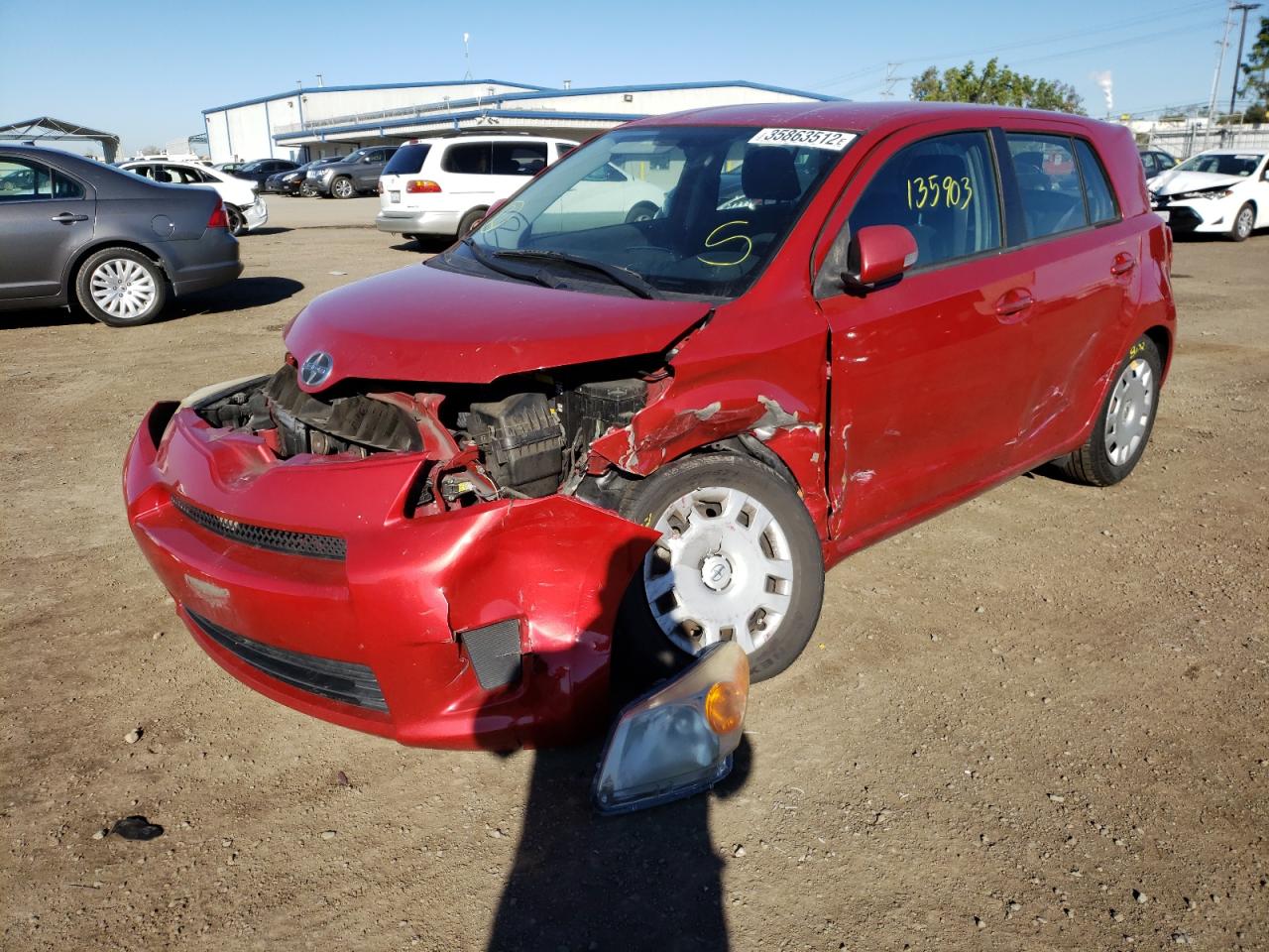 Photo 2 from auction – 2009 SCION XD with VIN JTKKU10499J038980