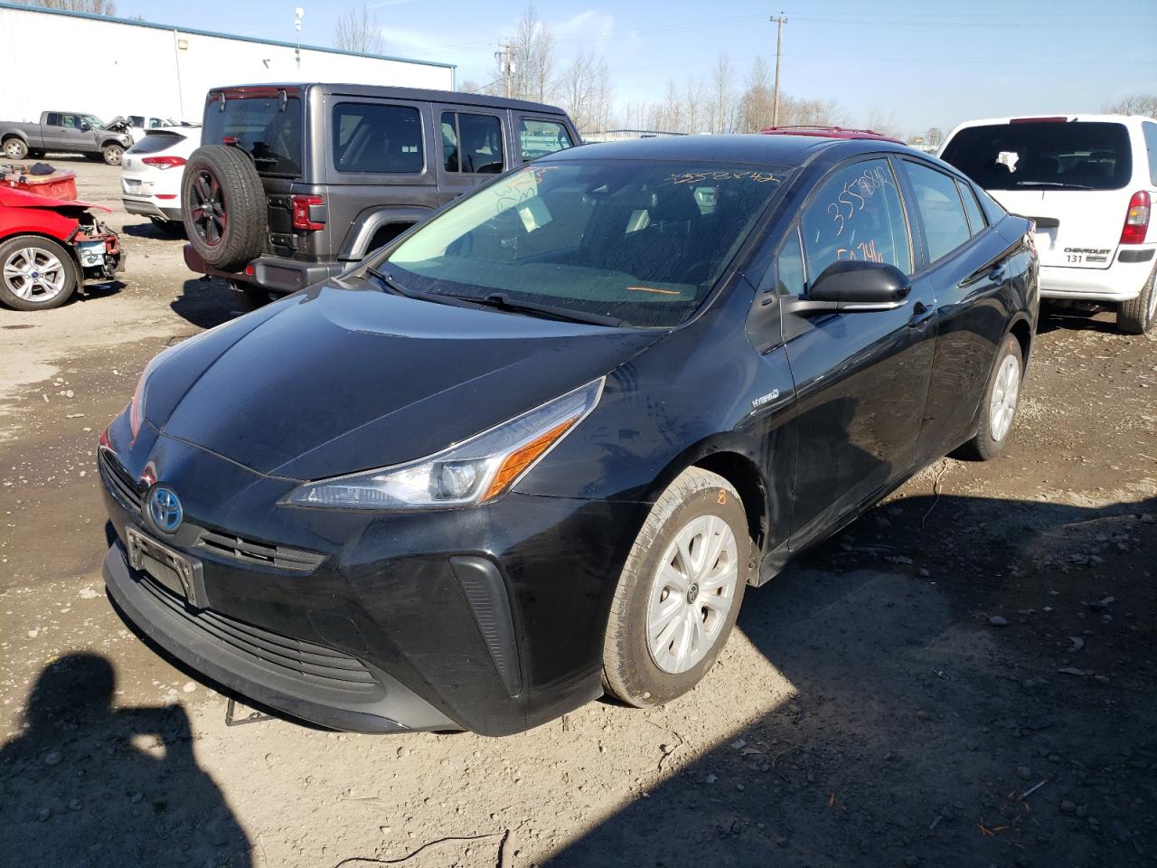 Photo 2 from auction – 2019 TOYOTA PRIUS with VIN JTDKARFU3K3098236