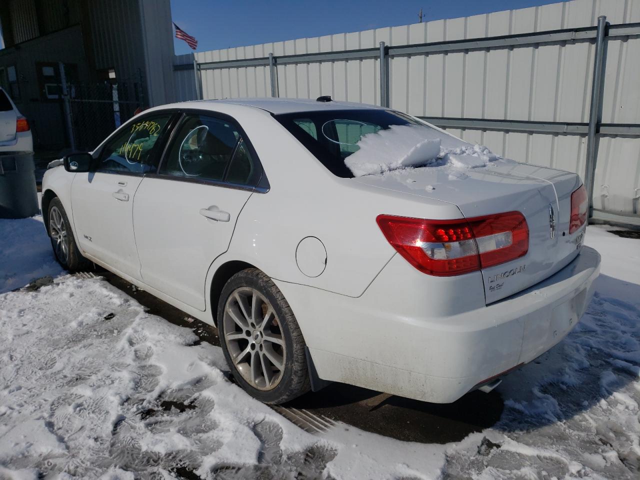 Photo 3 from auction – 2007 LINCOLN MKZ with VIN 3LNHM28TX7R616845