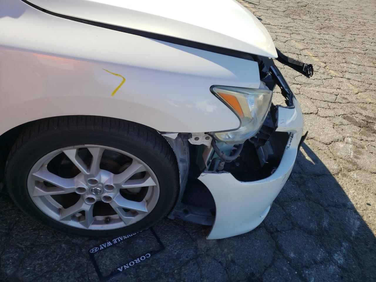 Photo 9 from auction – 2012 NISSAN MAXIMA S with VIN 1N4AA5AP0CC808447