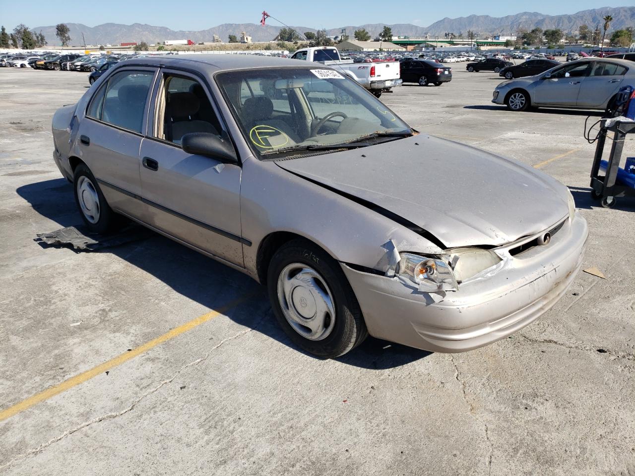TOYOTA COROLLA CE 2000 with VIN 1NXBR12EXYZ322156 - Photo from auction