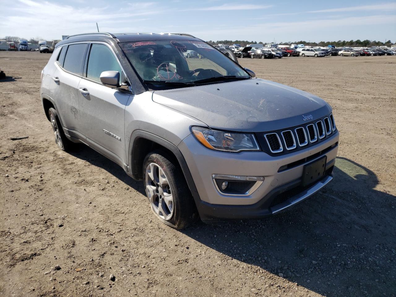 JEEP COMPASS LI 2020 with VIN 3C4NJDCB5LT138857 - Photo from auction