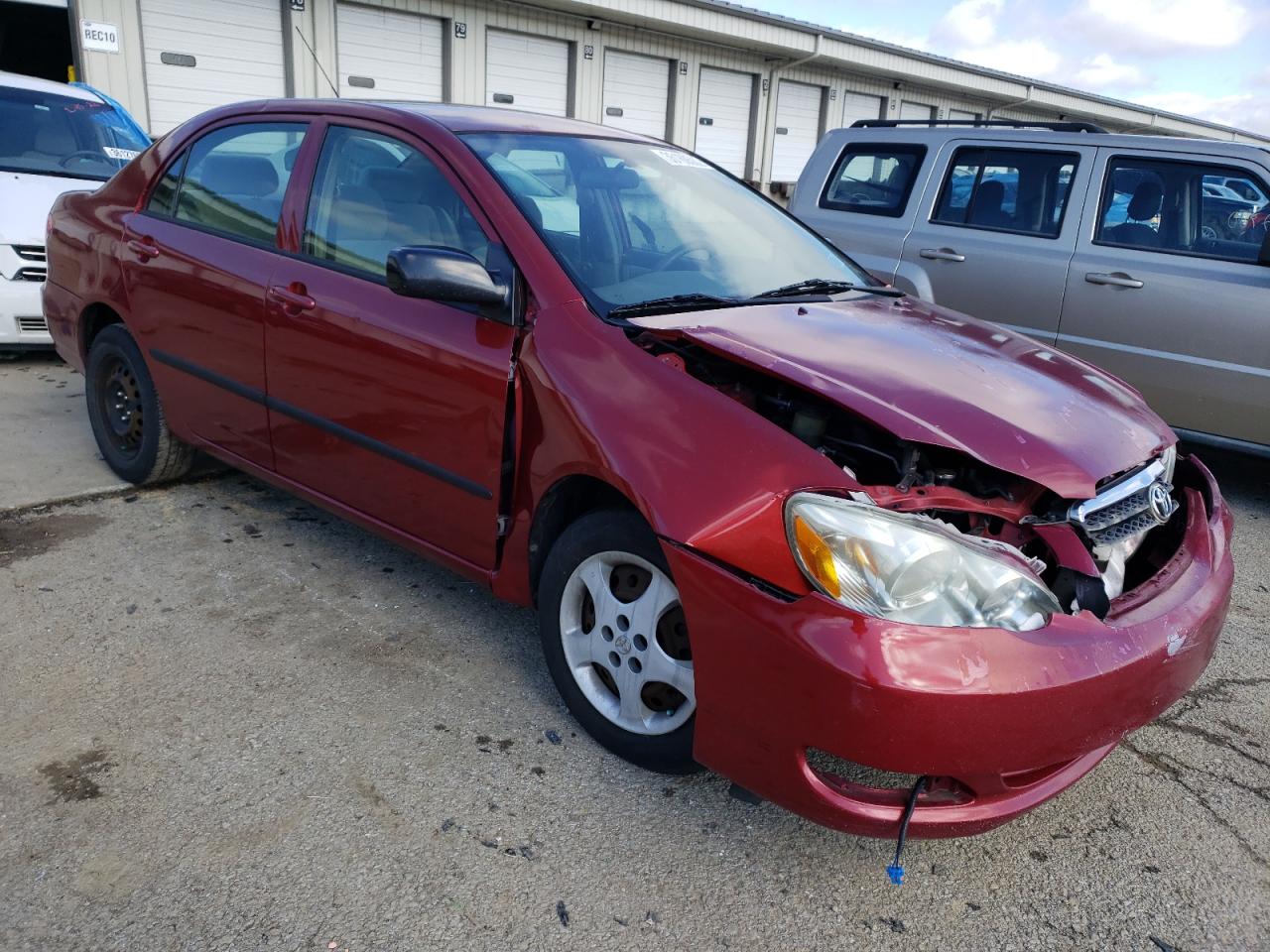 TOYOTA COROLLA CE 2005 with VIN 2T1BR32E35C342757 - Photo from auction