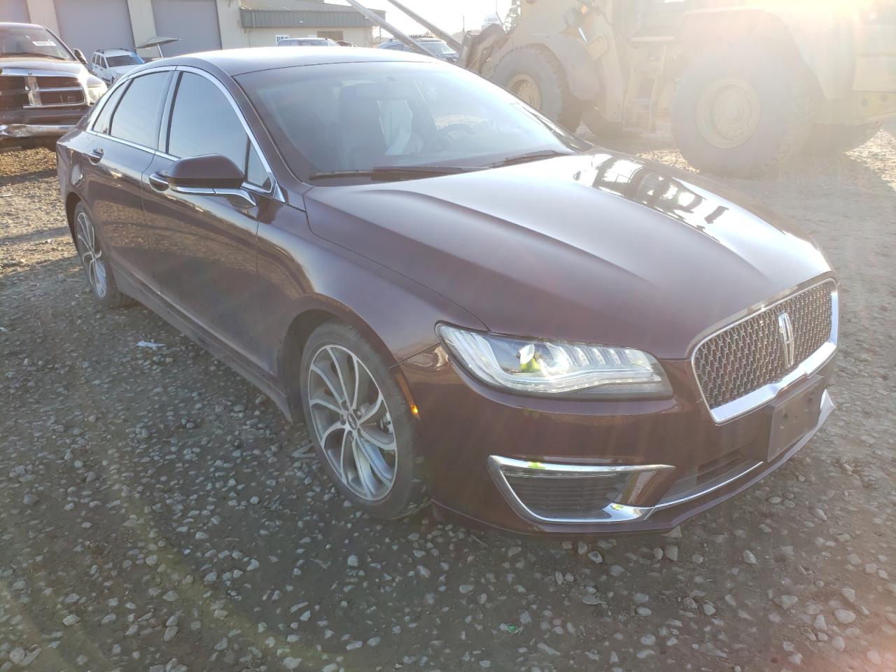 LINCOLN MKZ PREMIE 2018 with VIN 3LN6L5A98JR628154 - Photo from auction