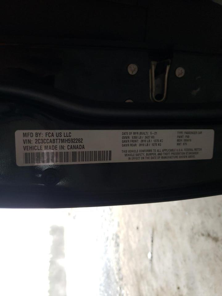 Photo 10 from auction – 2021 CHRYSLER 300 S with VIN 2C3CCABT7MH592262