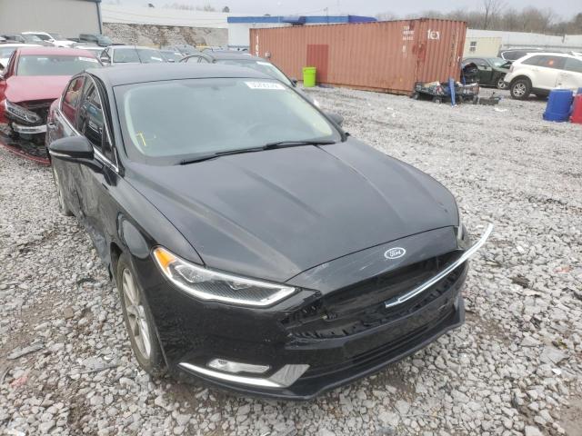 FORD FUSION SE 2017 with VIN 3FA6P0HD9HR129059 - Photo from auction