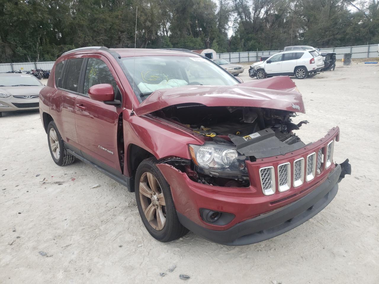 JEEP COMPASS LA 2016 with VIN 1C4NJDEB6GD626613 - Photo from auction