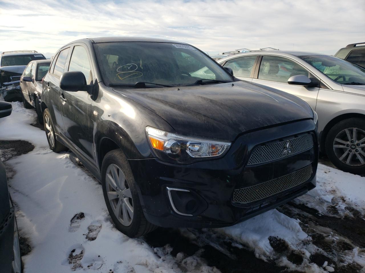 MITSUBISHI OUTLANDER 2015 with VIN 4A4AP3AU6FE058881 - Photo from auction