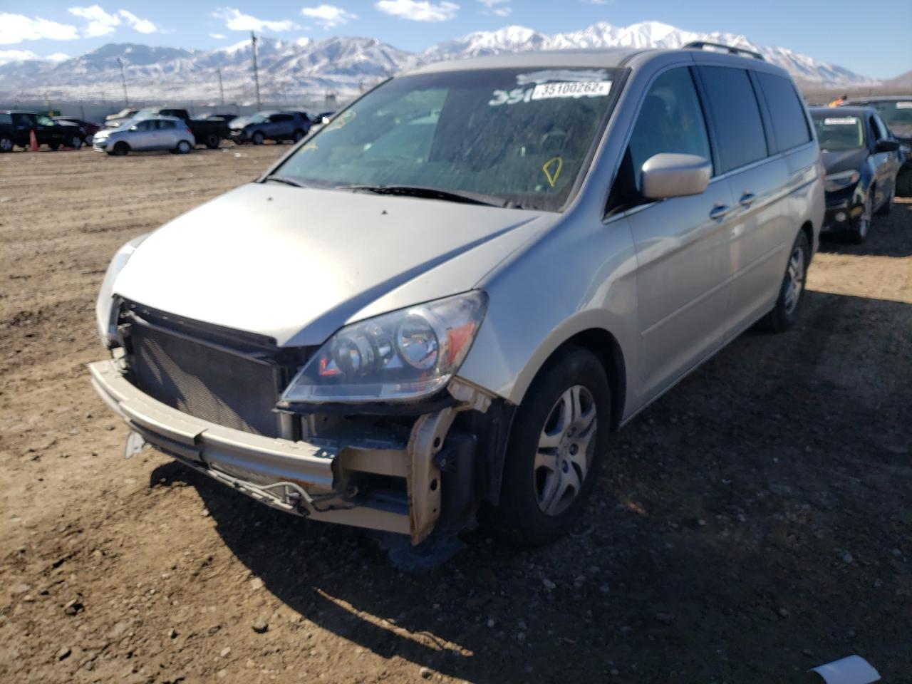 Photo 2 from auction – 2007 HONDA ODYSSEY EX with VIN 5FNRL38737B433986