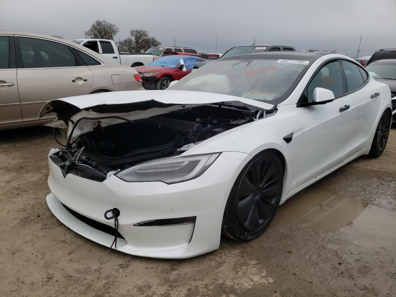 Photo 2 from auction – 2021 TESLA MODEL S with VIN 5YJSA1E53MF440558