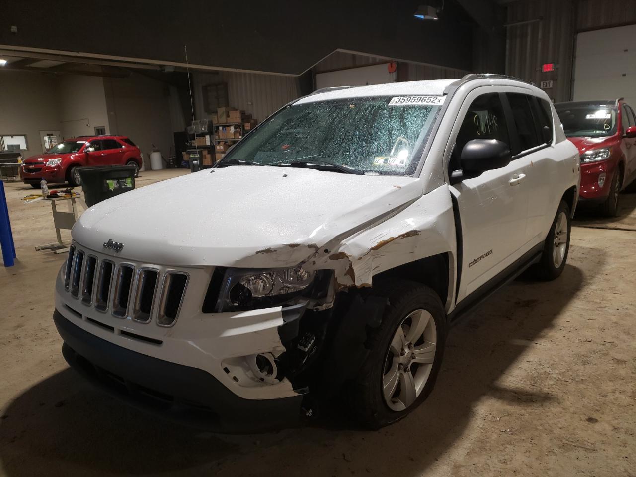 Photo 2 from auction – 2014 JEEP COMPASS SP with VIN 1C4NJDBB3ED828343