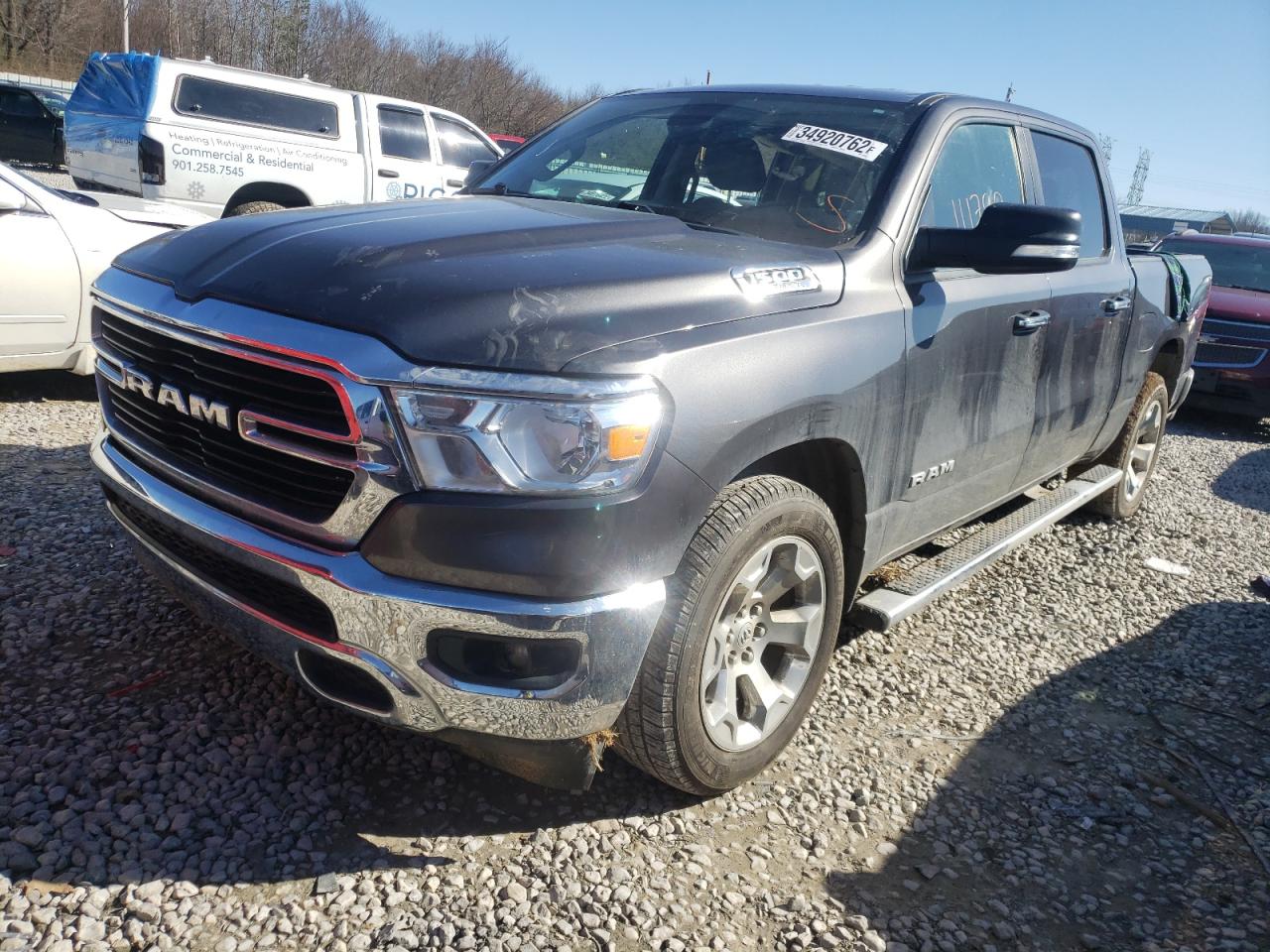 Photo 2 from auction – 2019 RAM 1500 BIG H with VIN 1C6SRFFT7KN539280