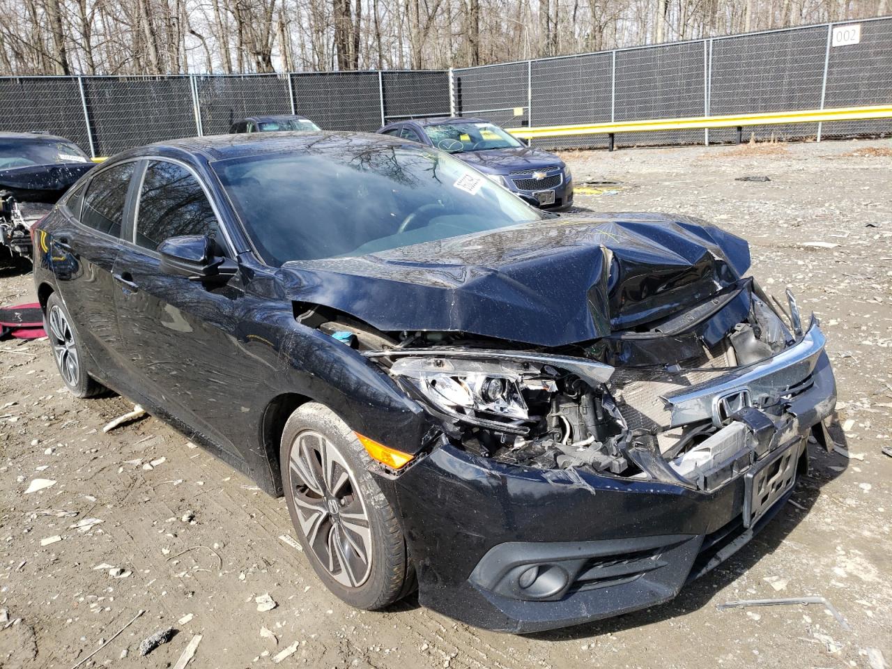 HONDA CIVIC EX 2016 with VIN 19XFC1F31GE222265 - Photo from auction