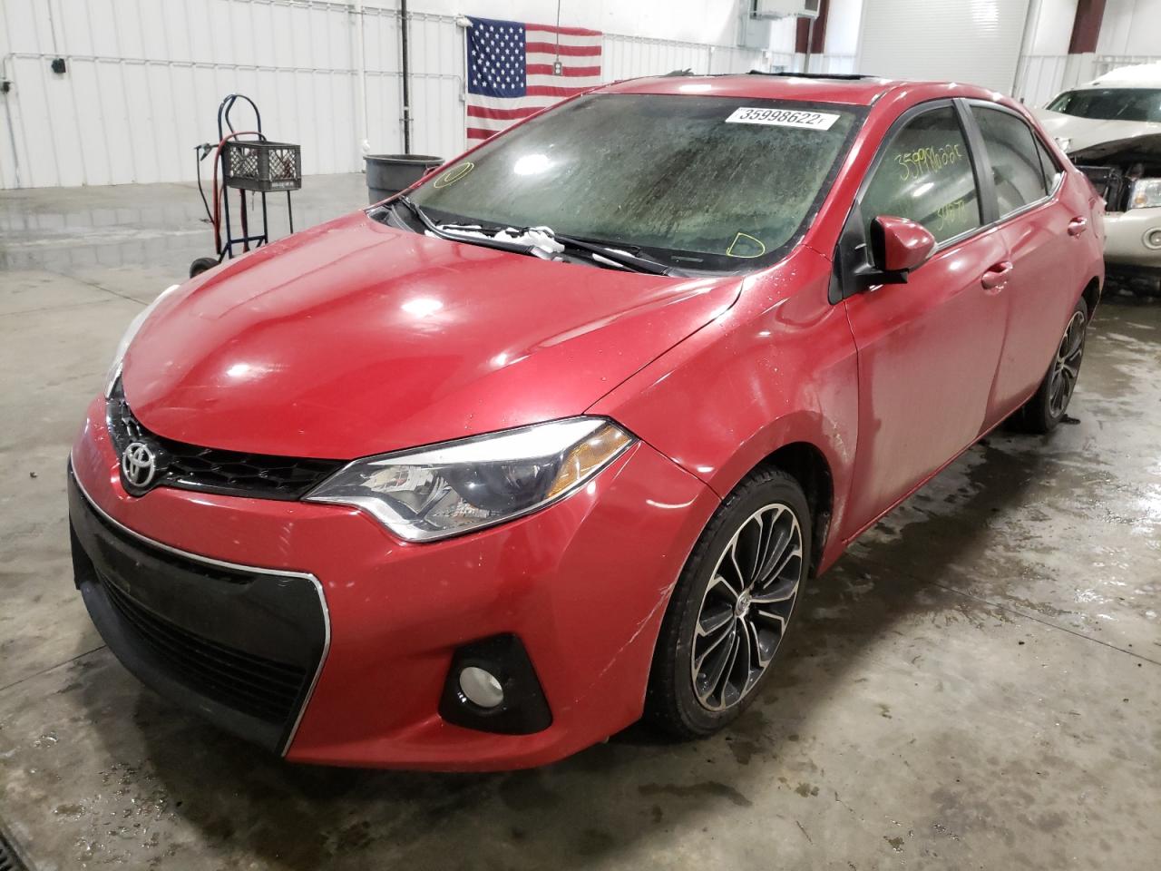 Photo 2 from auction – 2016 TOYOTA COROLLA L with VIN 2T1BURHE6GC695411