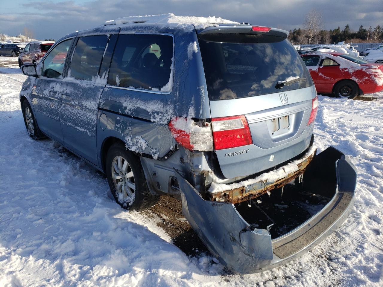 Photo 3 from auction – 2006 HONDA ODYSSEY EX with VIN 5FNRL38636B501239