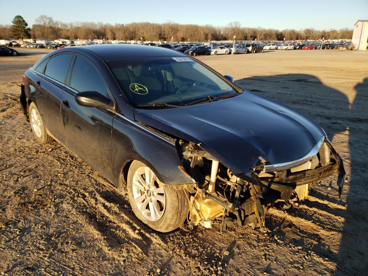 HYUNDAI SONATA GLS 2014 with VIN 5NPEB4AC5EH824246 - Photo from auction