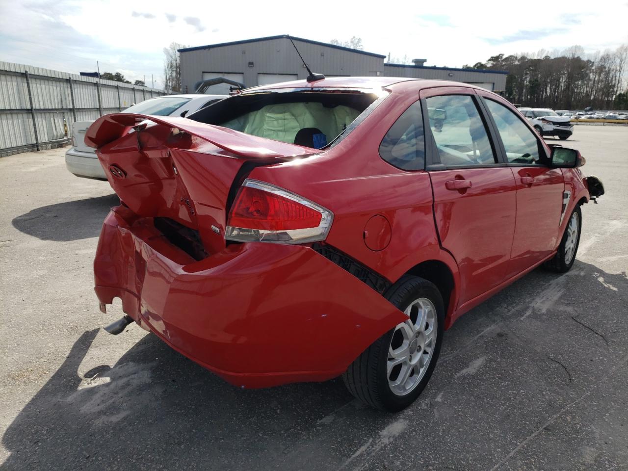 Photo 4 from auction – 2008 FORD FOCUS SE with VIN 1FAHP35N18W237163