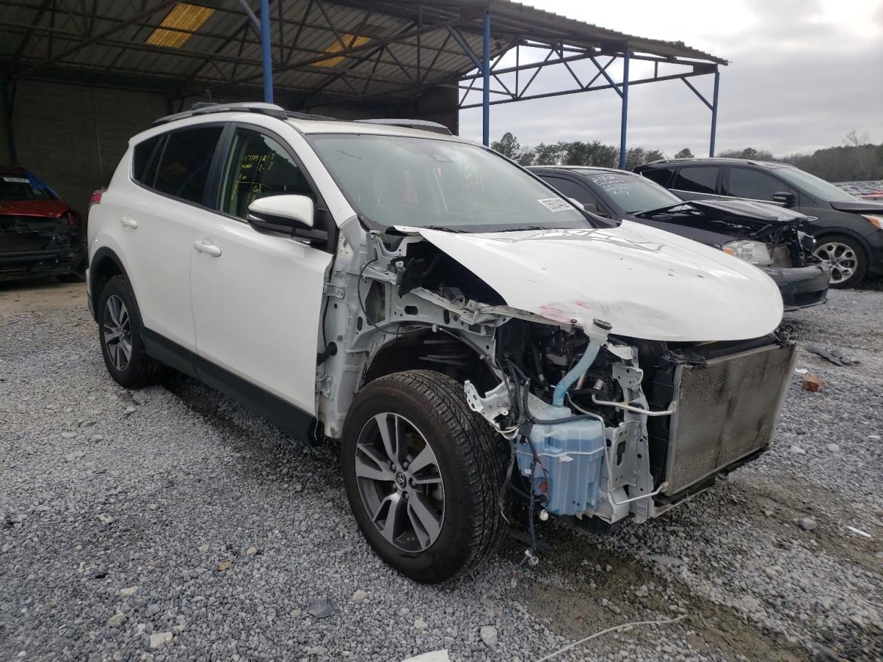 TOYOTA RAV4 XLE 2017 with VIN JTMWFREV4HJ116633 - Photo from auction