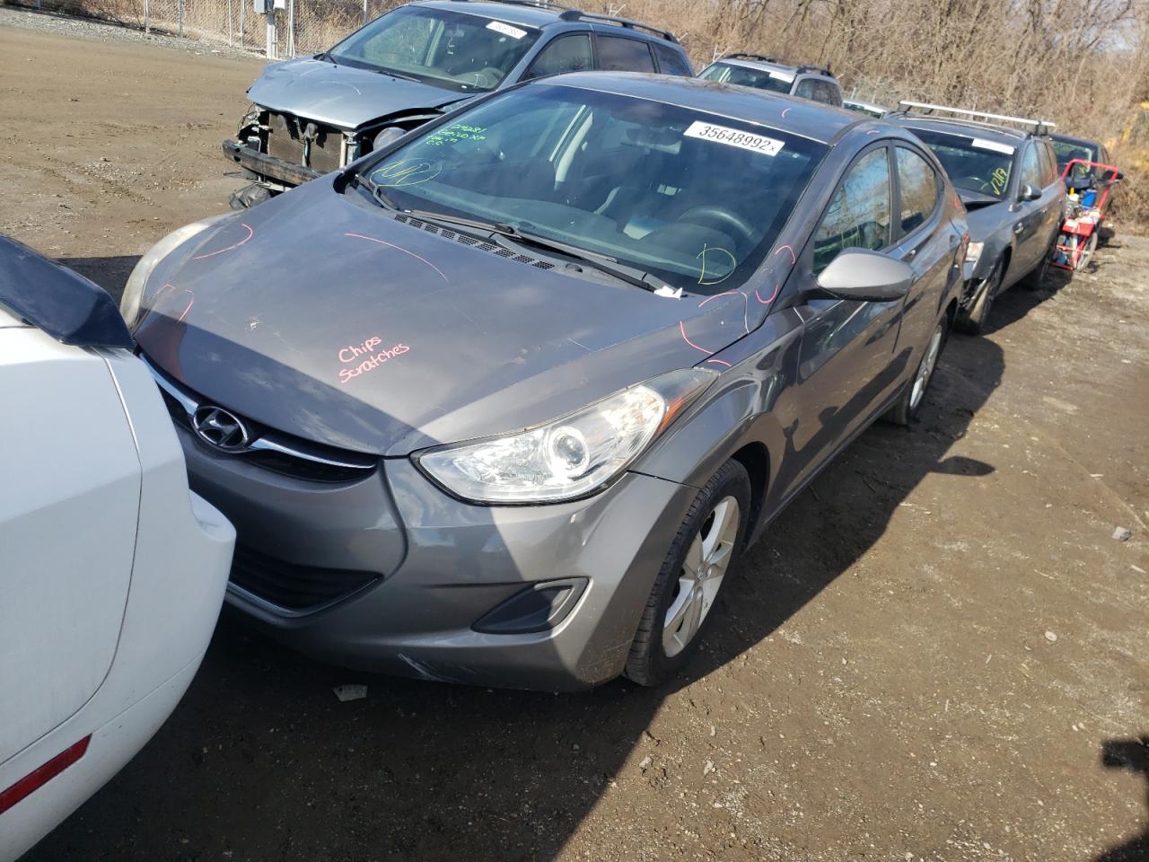 Photo 2 from auction – 2011 HYUNDAI ELANTRA GL with VIN 5NPDH4AE1BH046566
