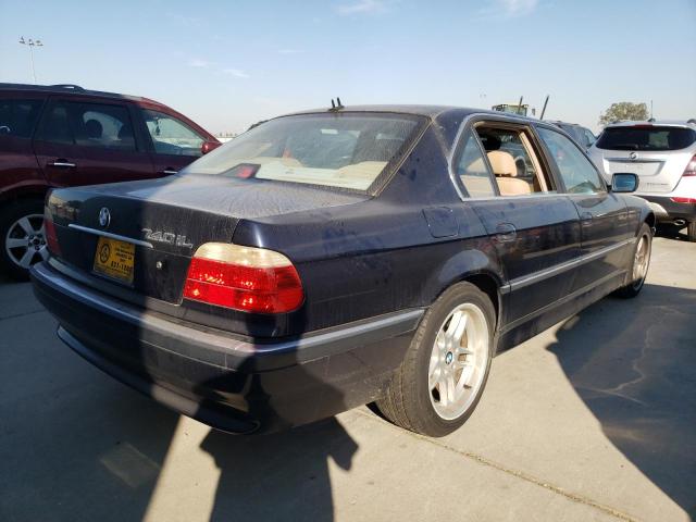 Photo 4 from auction – 2001 BMW 740 IL with VIN WBAGH83471DP24490