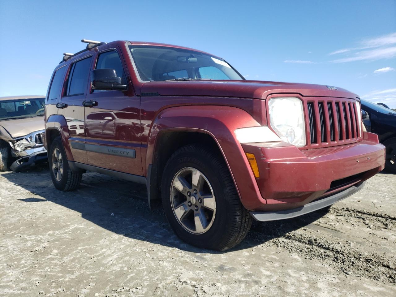 JEEP LIBERTY SP 2008 with VIN 1J8GN28K98W244443 - Photo from auction