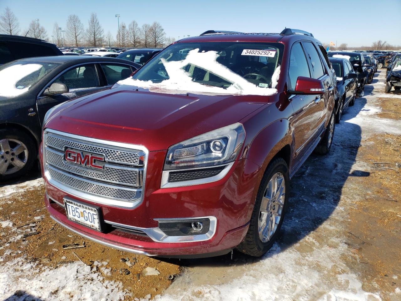 Photo 2 from auction – 2015 GMC ACADIA DEN with VIN 1GKKVTKD0FJ152590