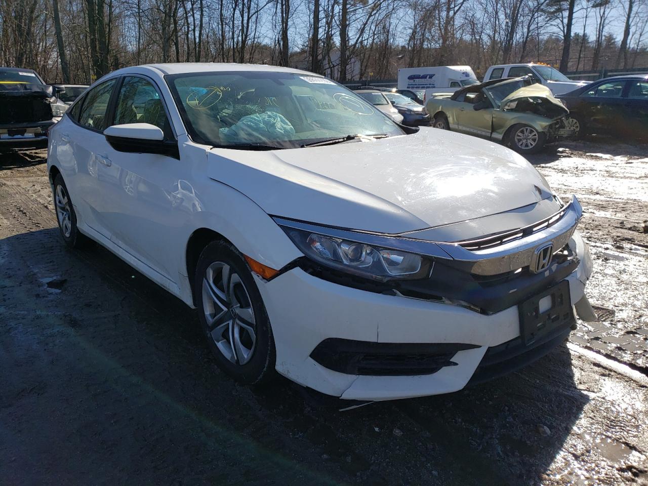 HONDA CIVIC LX 2016 with VIN 19XFC2F59GE213840 - Photo from auction