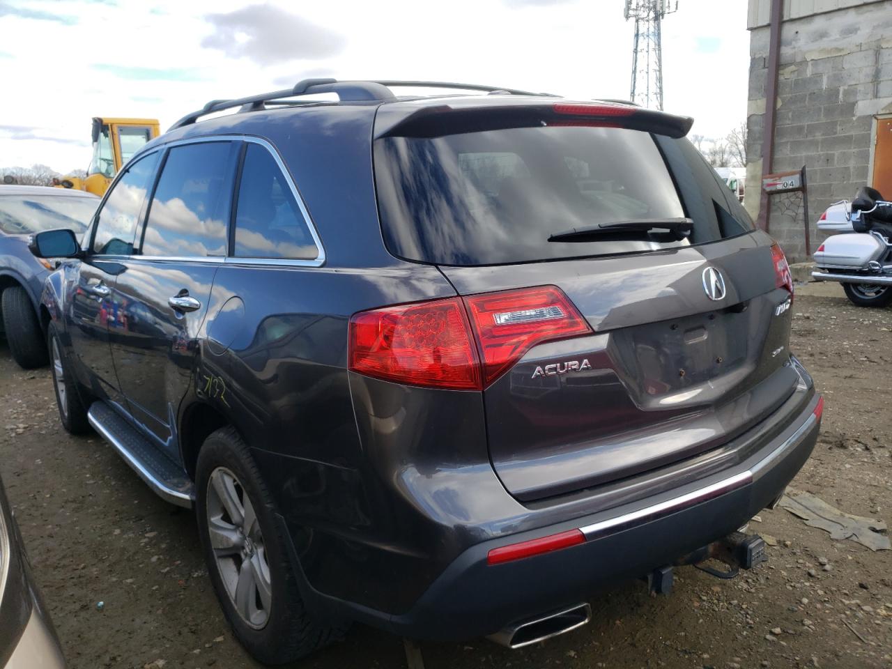 Photo 3 from auction – 2010 ACURA MDX TECHNO with VIN 2HNYD2H60AH519505