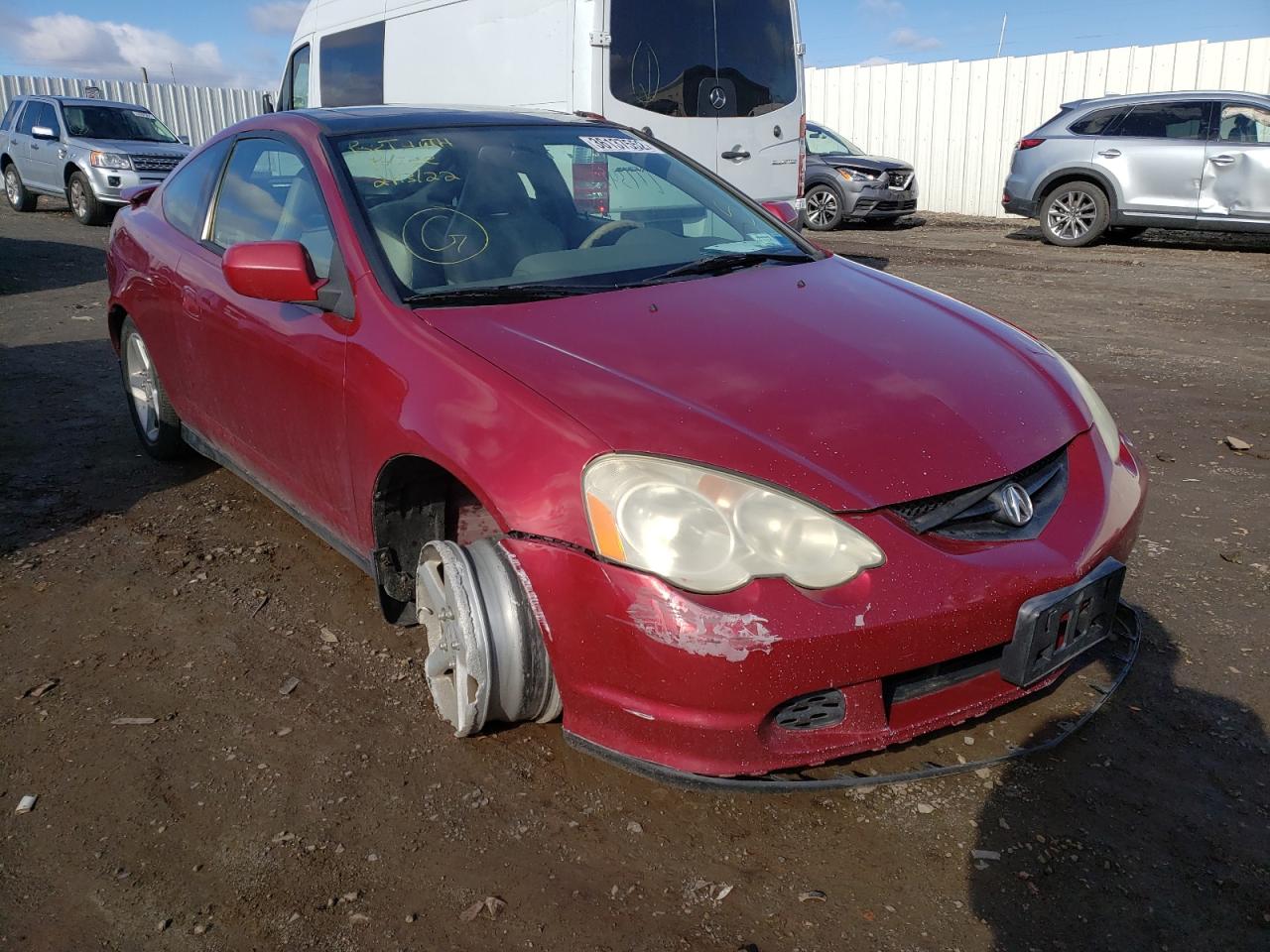 ACURA RSX 2002 with VIN JH4DC54892C026523 - Photo from auction