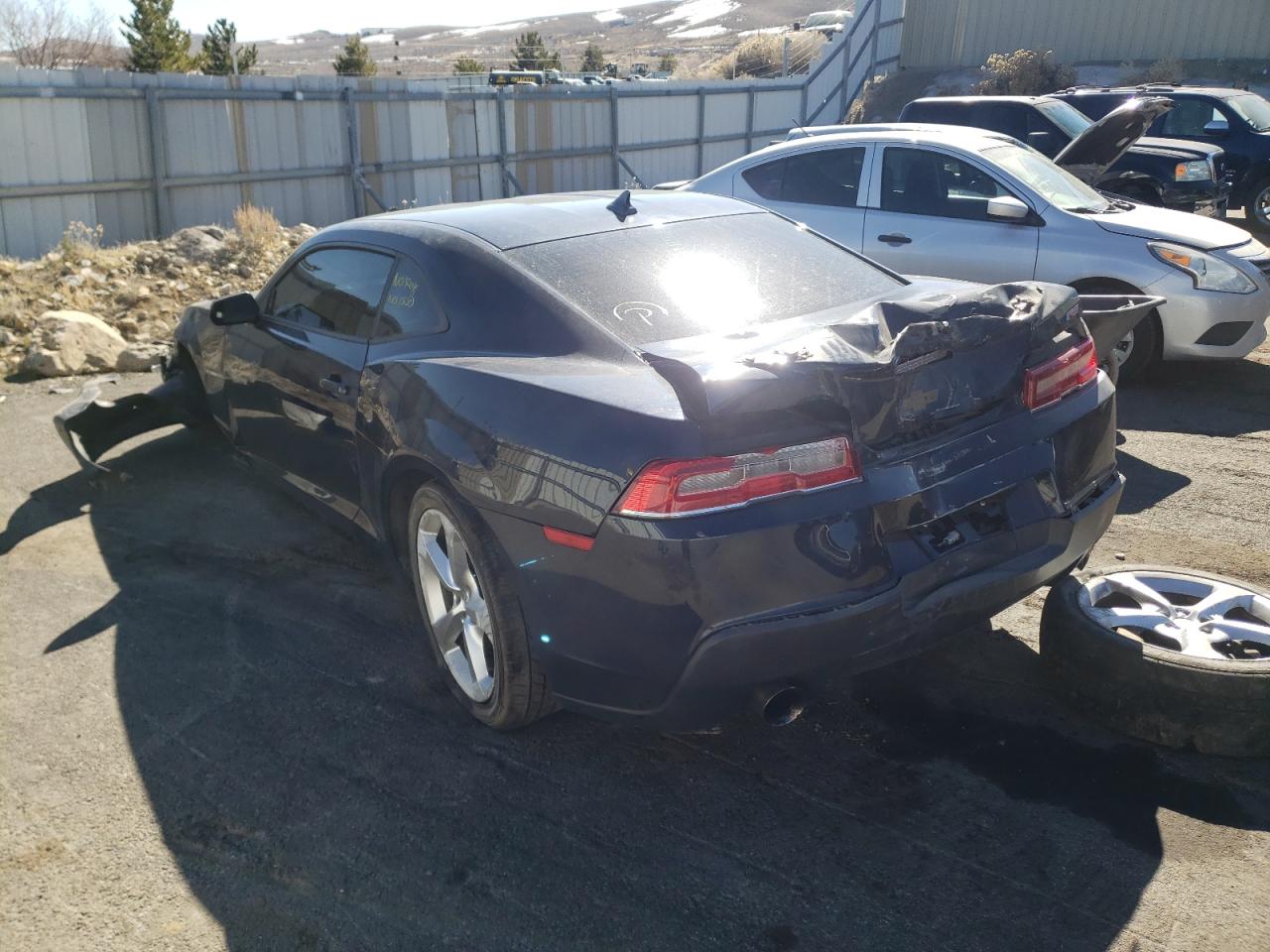 Photo 3 from auction – 2015 CHEVROLET CAMARO LT with VIN 2G1FD1E33F9228735