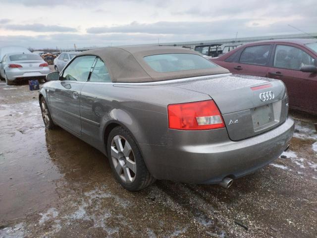 Photo 3 from auction – 2003 AUDI A4 with VIN WAUAC48H83K025795