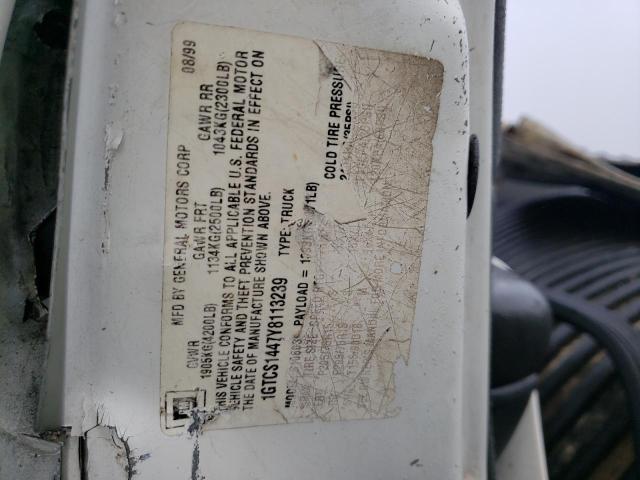 Photo 10 from auction – 2000 GMC SONOMA with VIN 1GTCS1447Y8113239