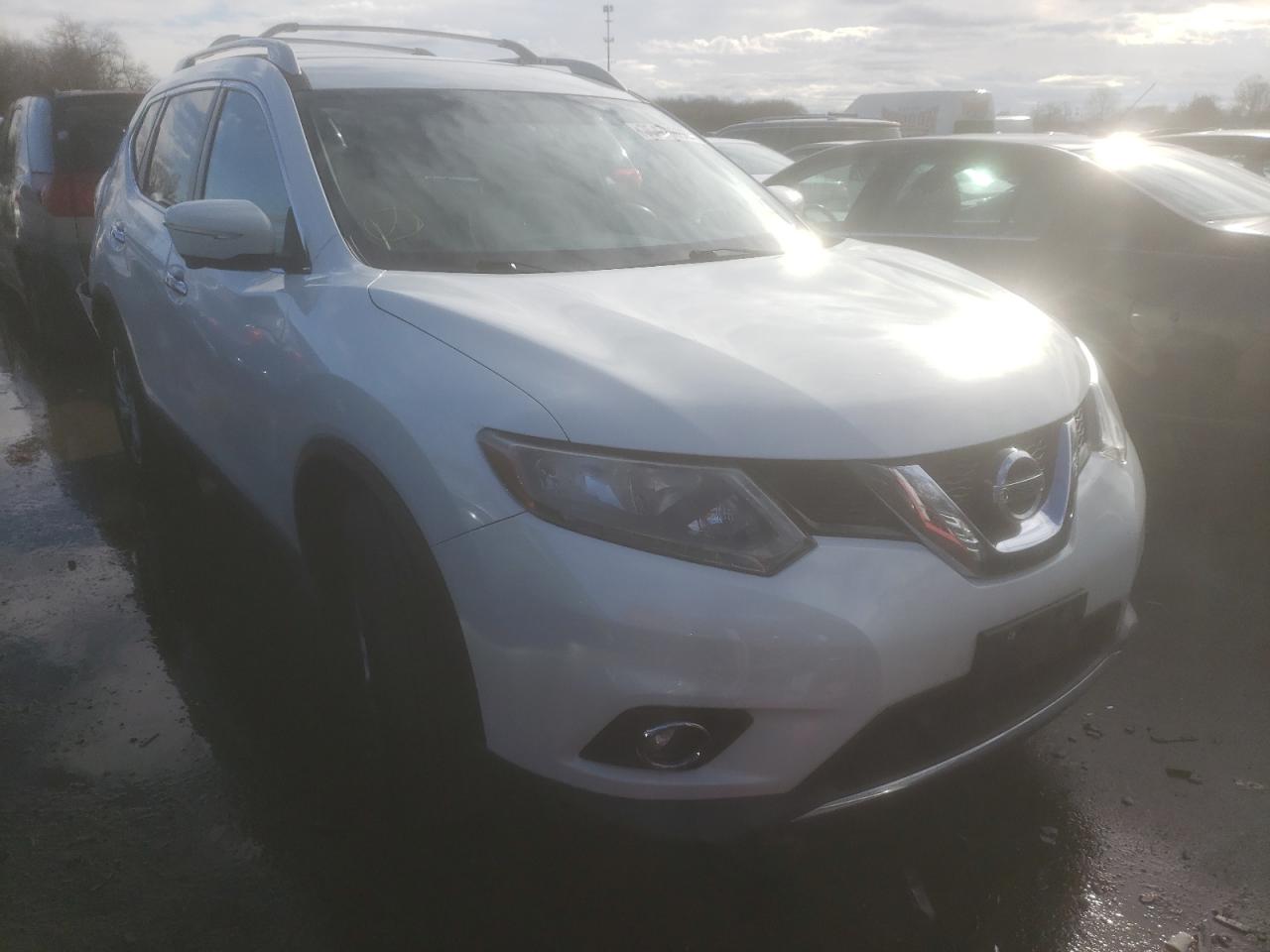 NISSAN ROGUE S 2014 with VIN 5N1AT2MV7EC767830 - Photo from auction