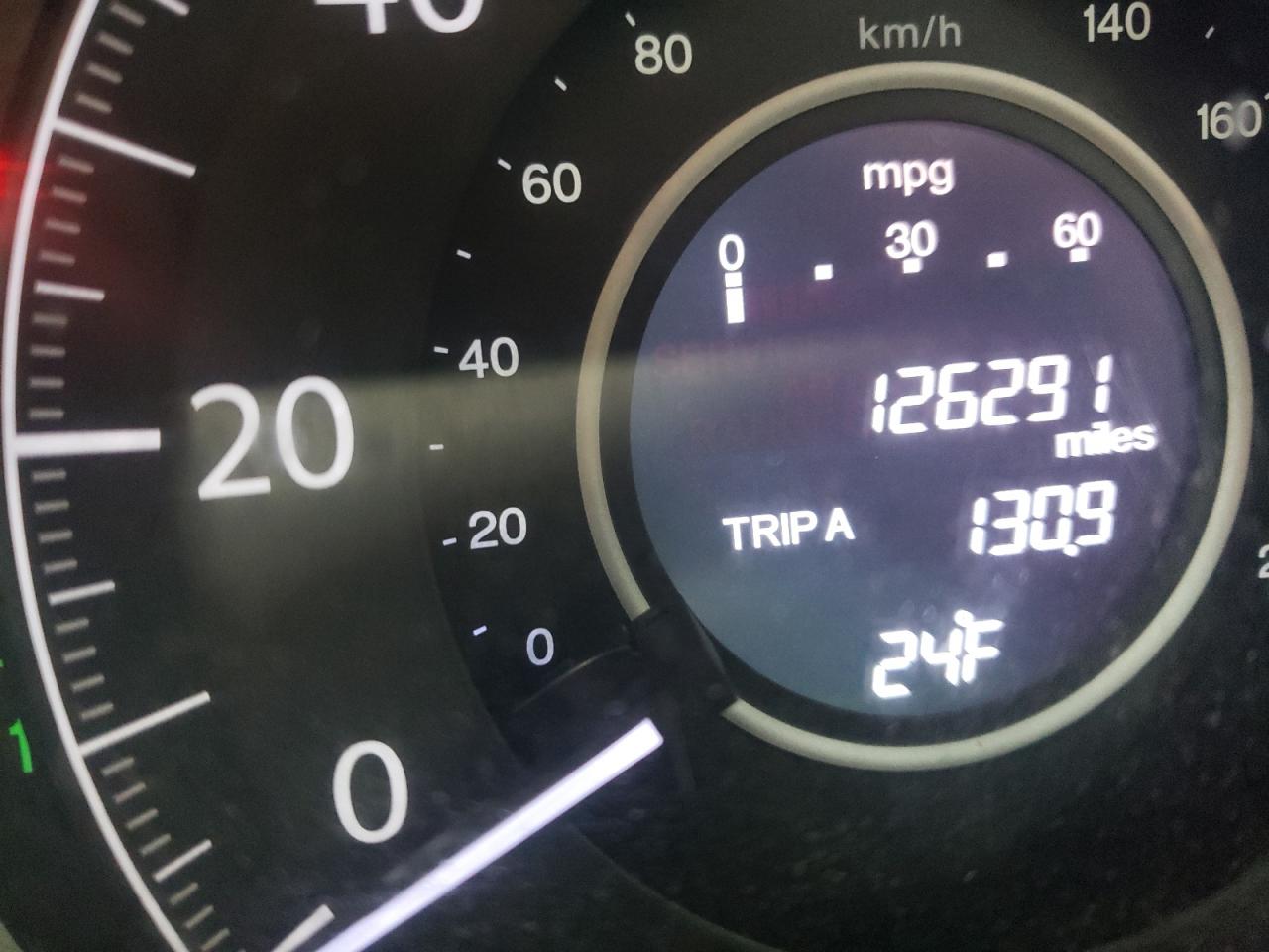 Photo 8 from auction – 2013 HONDA CR-V EX with VIN 5J6RM4H53DL068309