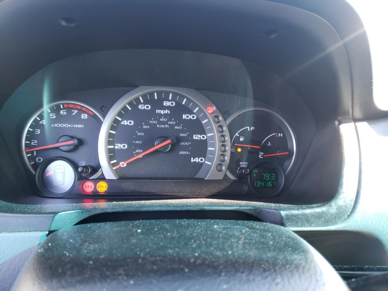Photo 8 from auction – 2003 HONDA PILOT EXL with VIN 2HKYF18733H586368