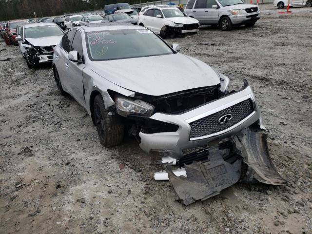 Photo 1 from auction – 2014 INFINITI Q50 BASE with VIN JN1BV7AR2EM684326
