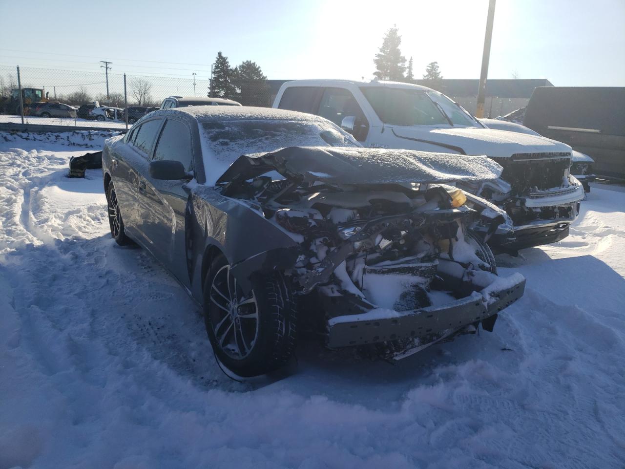 DODGE CHARGER SX 2019 with VIN 2C3CDXJG9KH546160 - Photo from auction