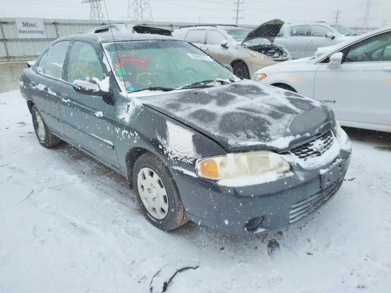 NISSAN SENTRA XE 2002 with VIN 3N1CB51DX2L687843 - Photo from auction
