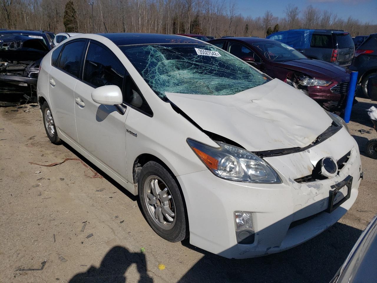TOYOTA PRIUS 2010 with VIN JTDKN3DU2A0126984 - Photo from auction