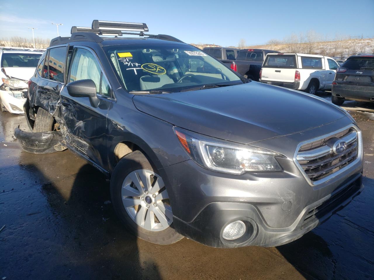 SUBARU OUTBACK 2. 2019 with VIN 4S4BSAFC1K3326381 - Photo from auction