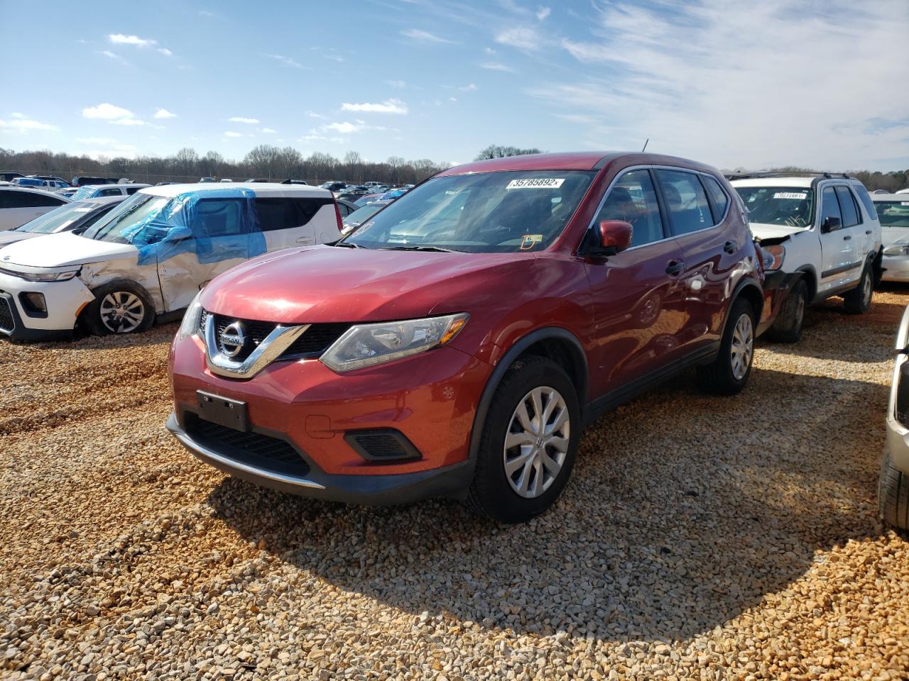 Photo 2 from auction – 2016 NISSAN ROGUE S with VIN KNMAT2MV6GP601427