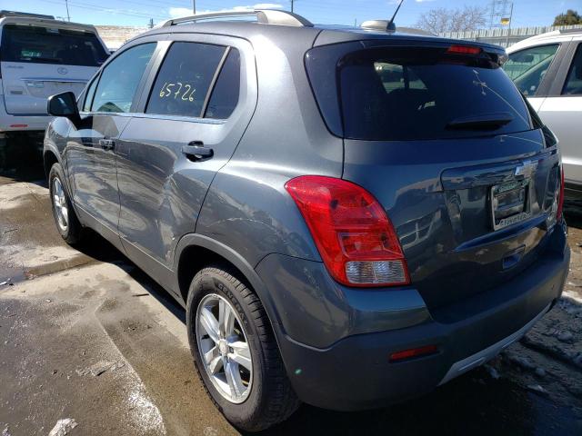Photo 3 from auction – 2016 CHEVROLET TRAX 1LT with VIN 3GNCJPSB1GL140368