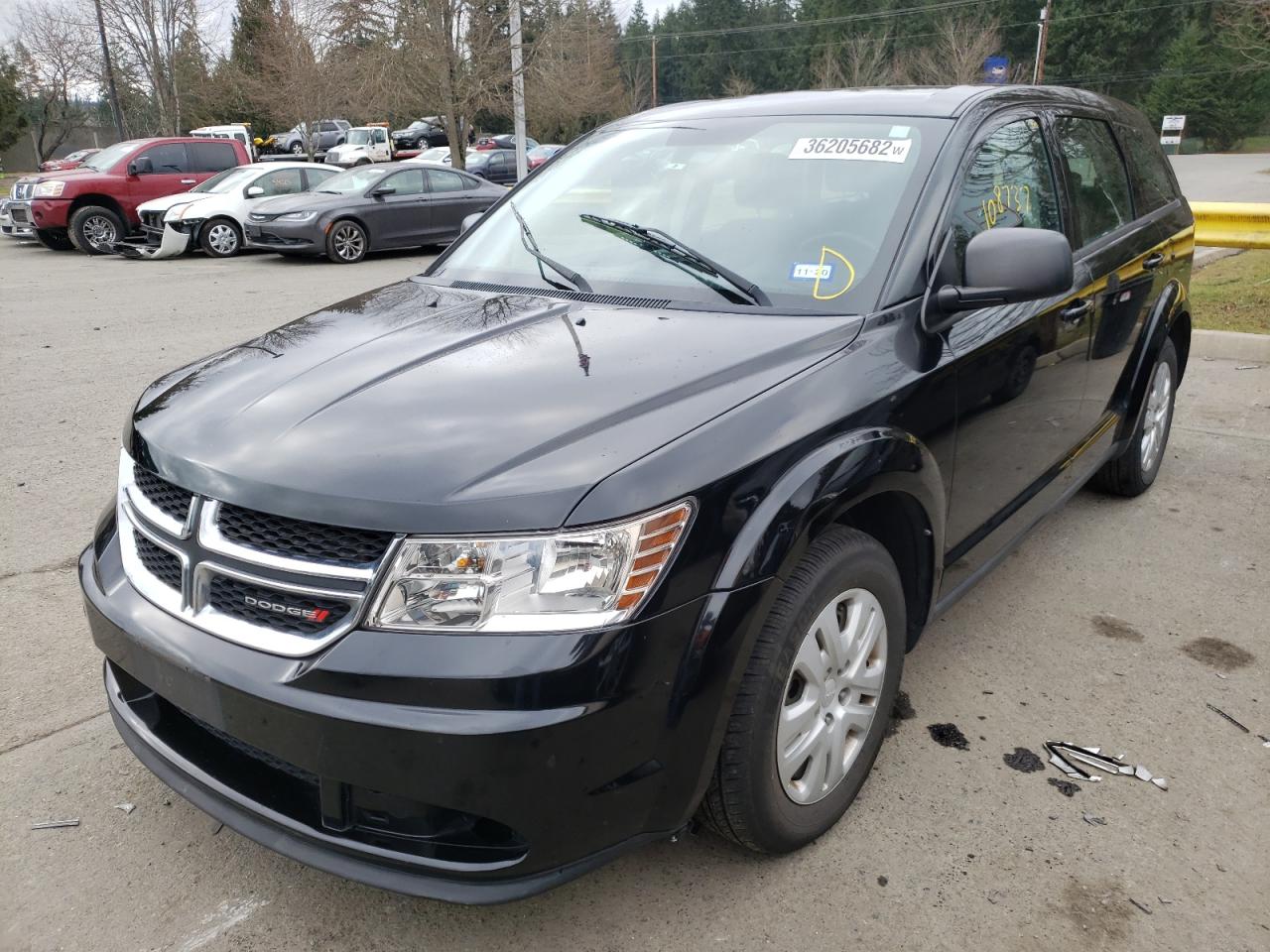 Photo 2 from auction – 2014 DODGE JOURNEY SE with VIN 3C4PDCAB8ET163705