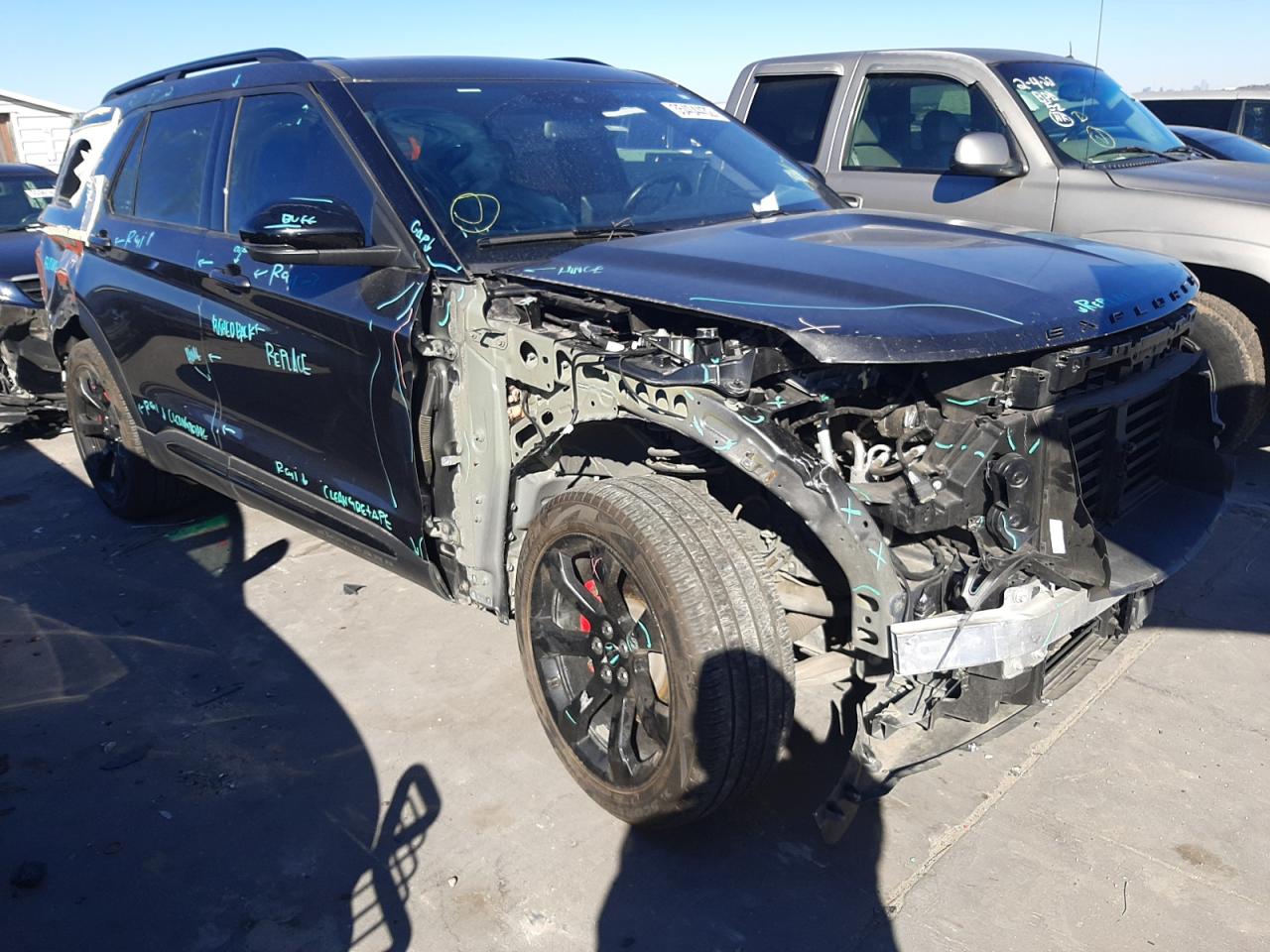 Photo 1 from auction – 2020 FORD EXPLORER S with VIN 1FM5K8GC6LGB52175
