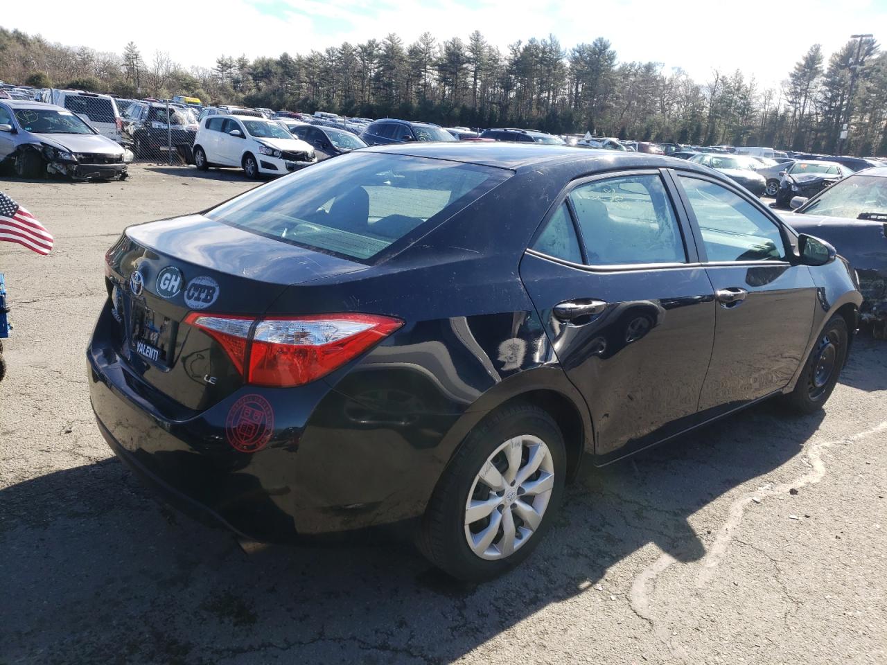 Photo 4 from auction – 2016 TOYOTA COROLLA L with VIN 2T1BURHEXGC661231
