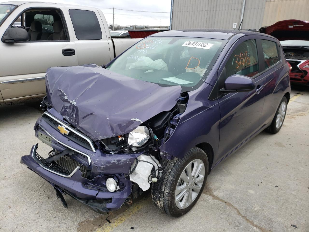 Photo 2 from auction – 2017 CHEVROLET SPARK 1LT with VIN KL8CD6SAXHC787083